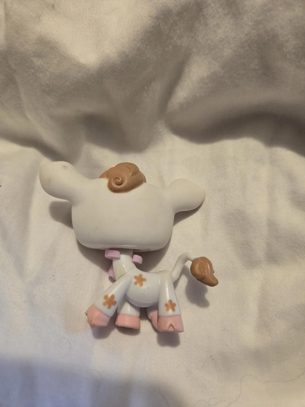 Authentic Littlest Pet Shop LPS #45 & 46 Petting Zoo Cow Pig Accessories HTF